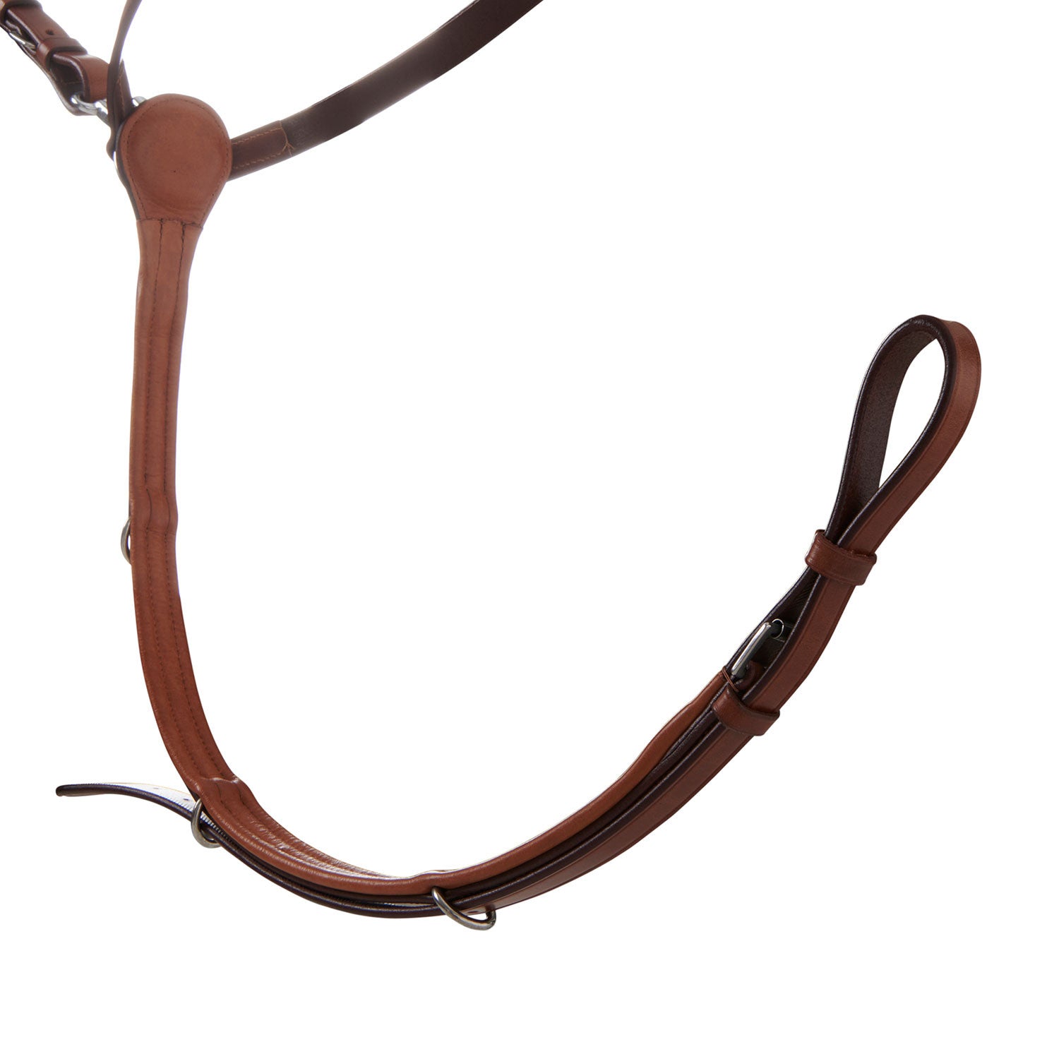 Y fork leather breastplate