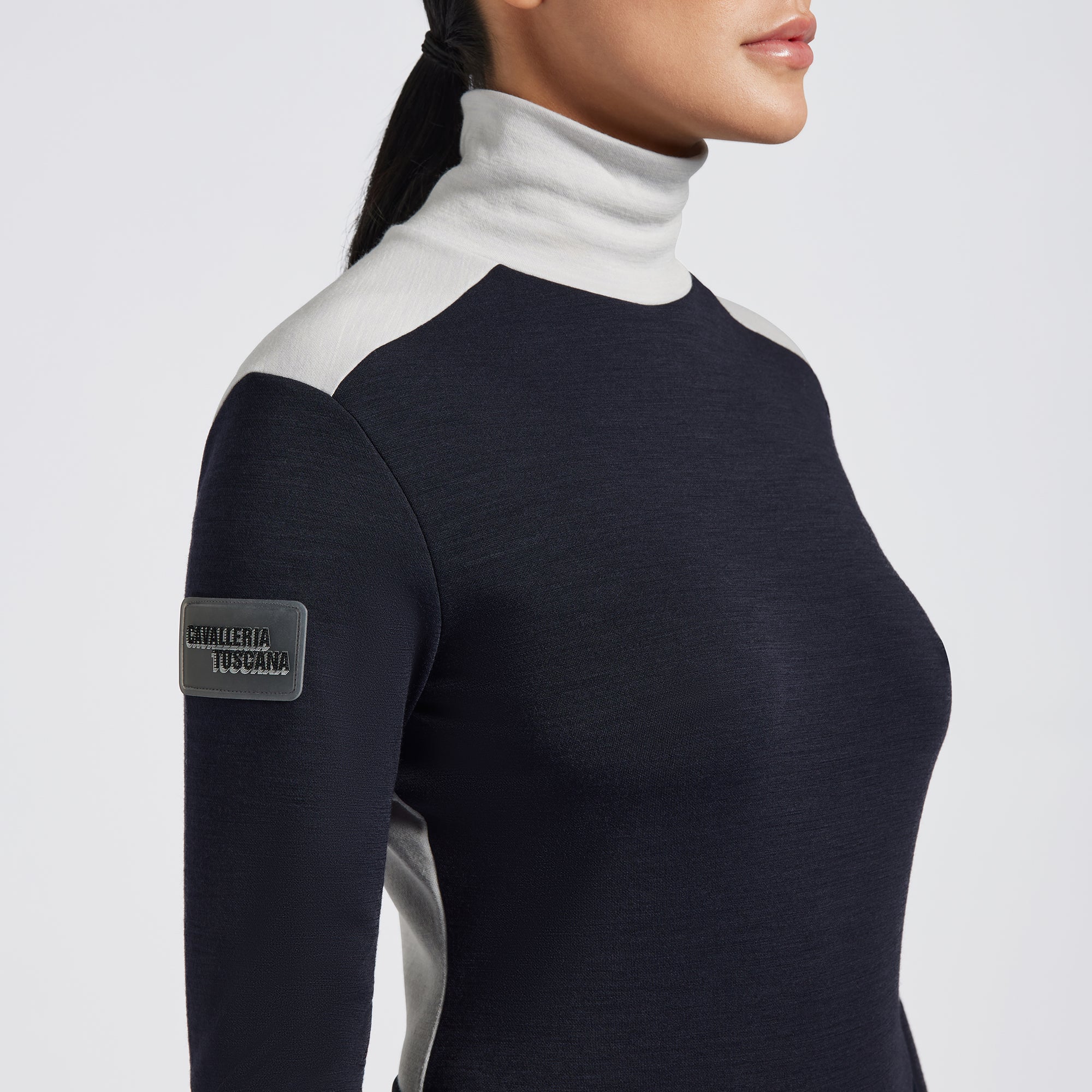 Cavalleria Toscana AW24 Tech Wool Training Turtleneck