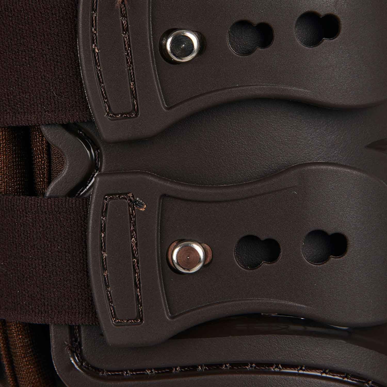 Neoprene padded polyurethane fetlock boots