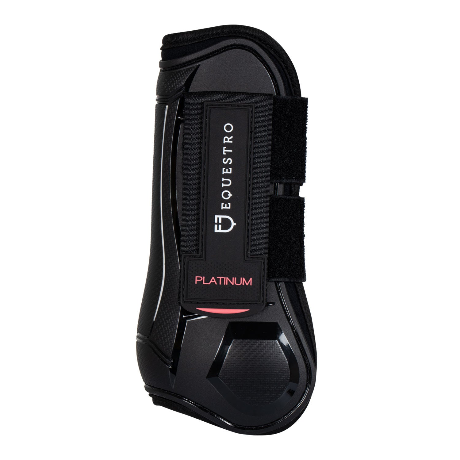 Anatomical tendon boots  with double hook-and-loop fasteners