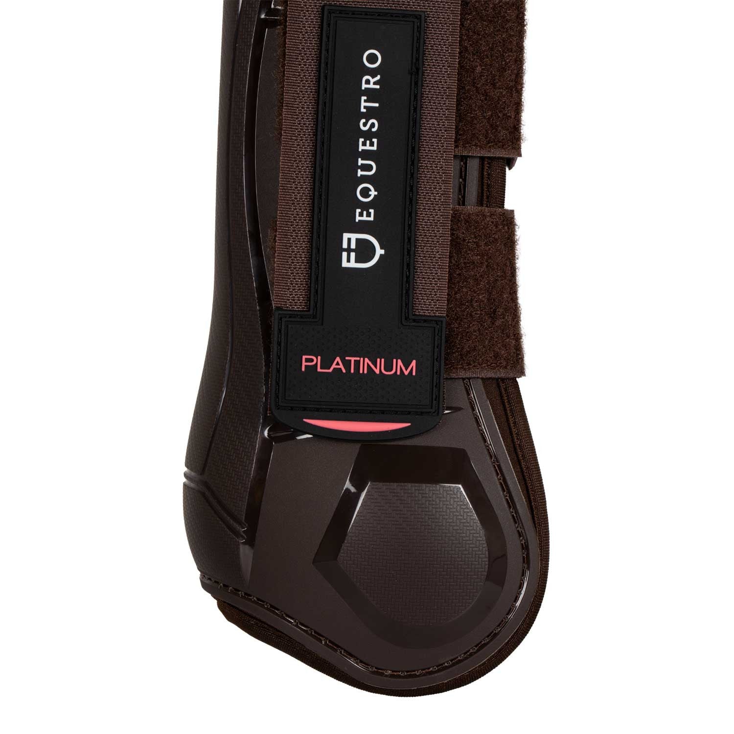 Anatomical tendon boots  with double hook-and-loop fasteners