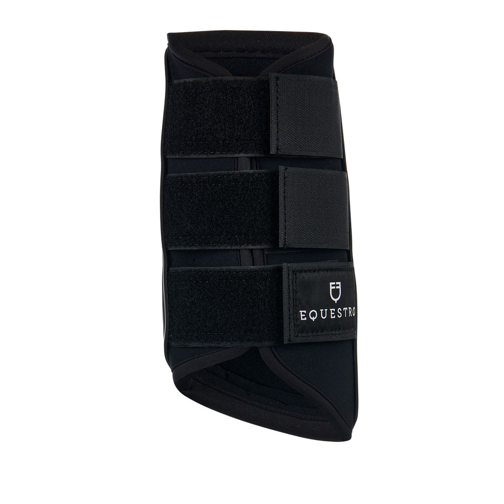 Eventing protection boots in neopreone and perforated leather