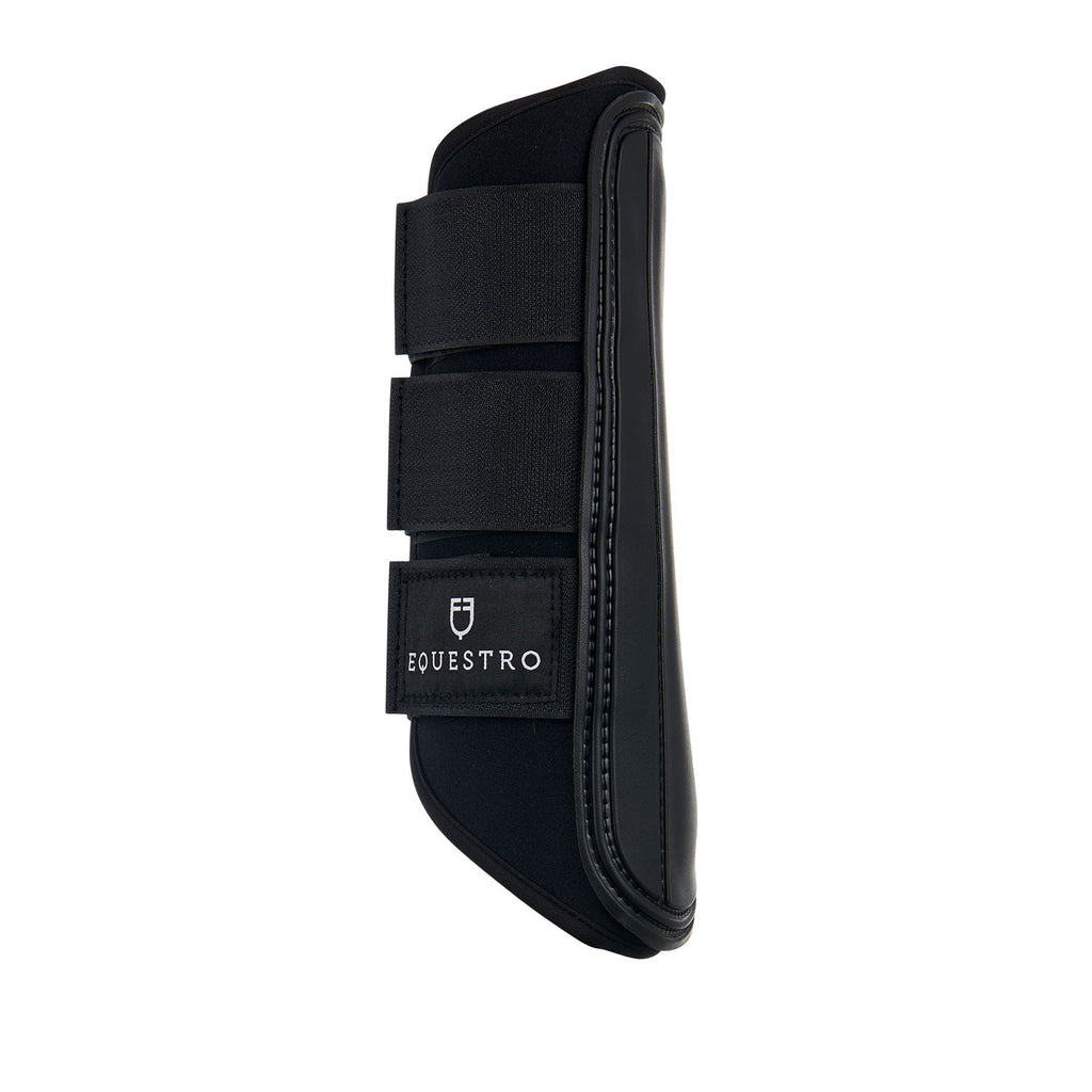 Eventing protection boots in neopreone and perforated leather