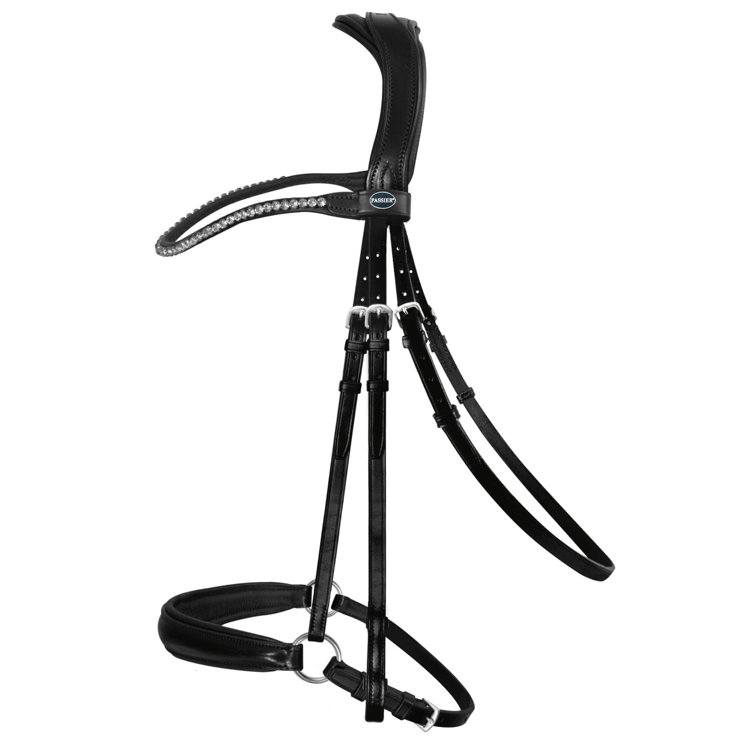 Passier Confidence Snaffle with rubber/grip reins- NEW