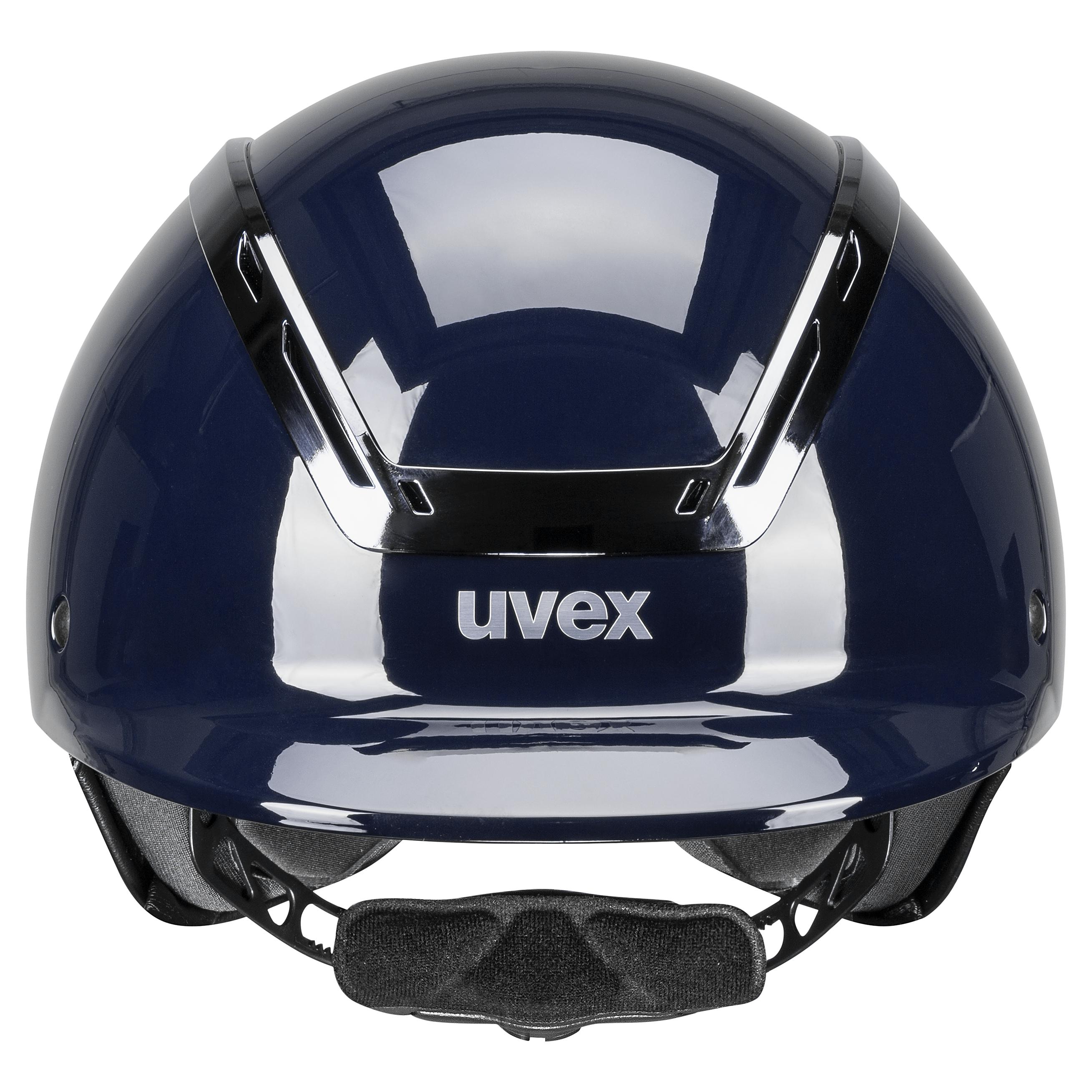 Uvex Exxeed Shiny Chrome Helmet