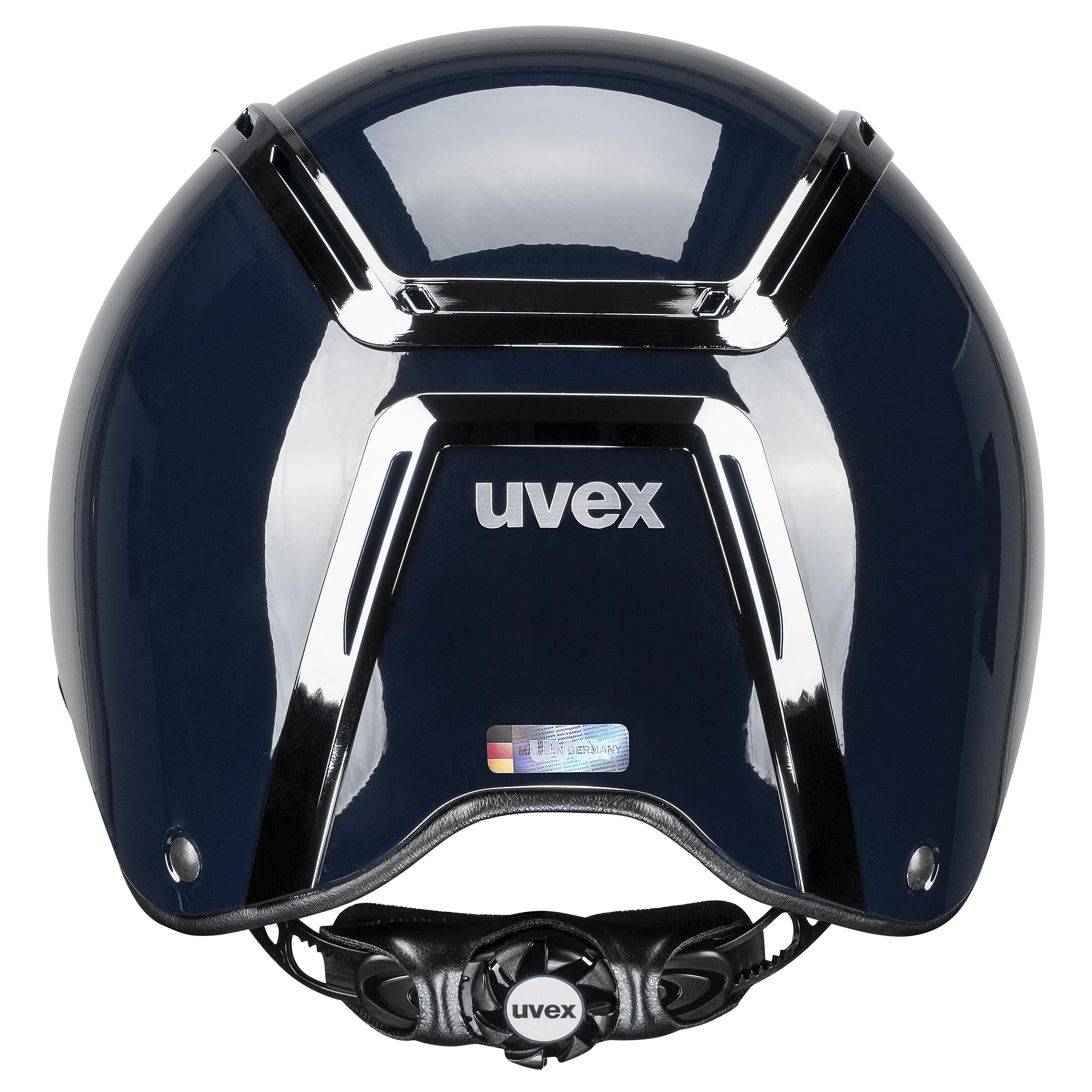 Uvex Exxeed Shiny Chrome Helmet