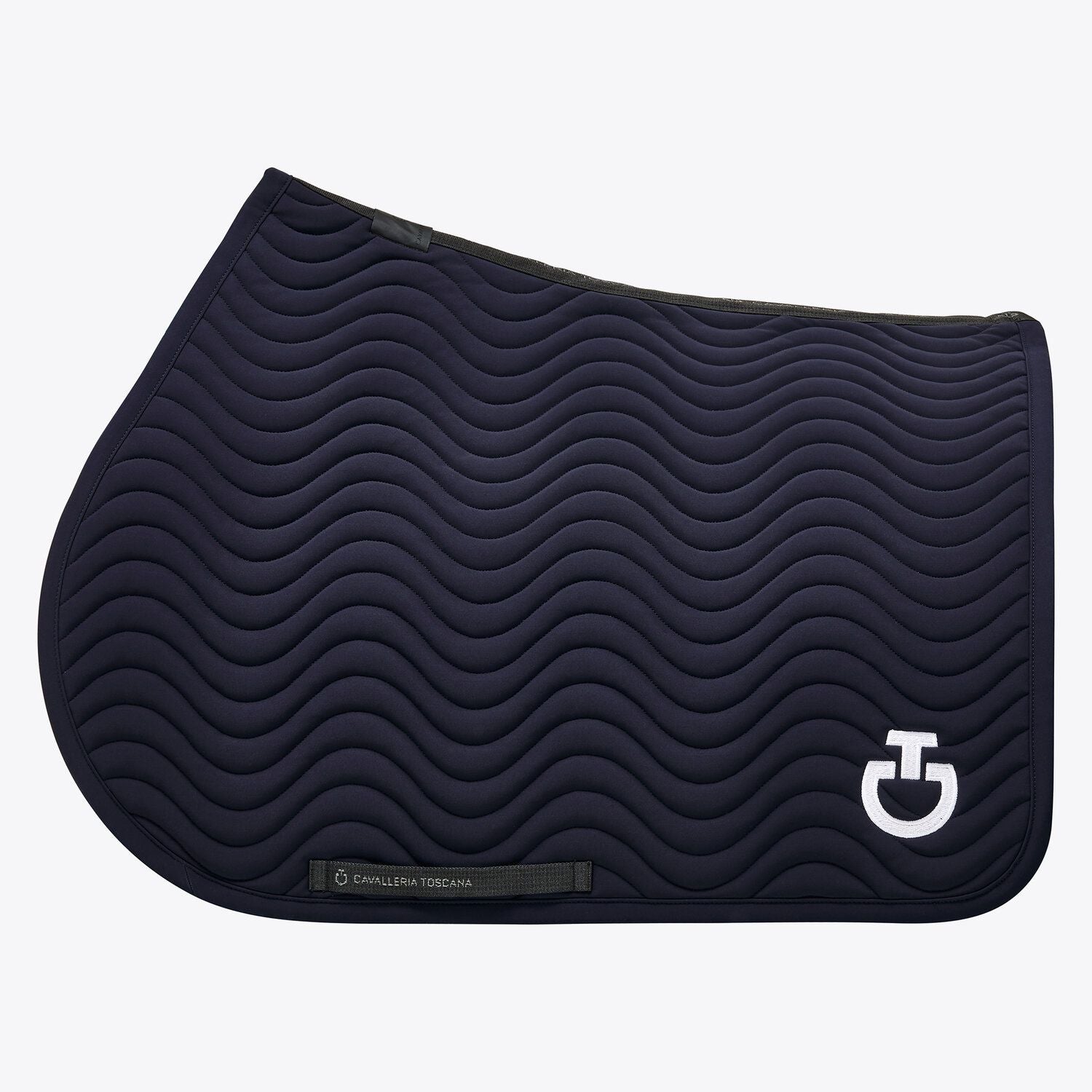 Cavalleria Toscana quilted wave jersey jump saddlepad- SOT065