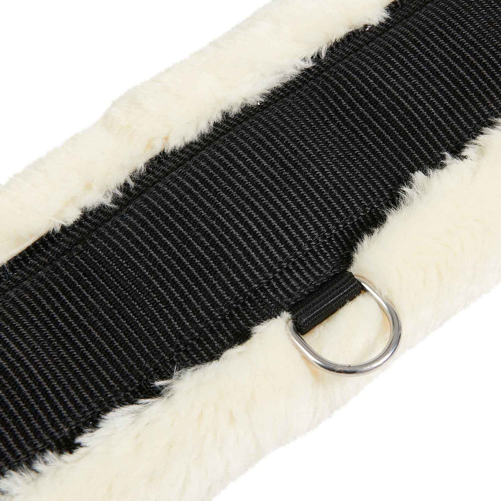 Jump girth in nylon with synthetic wool