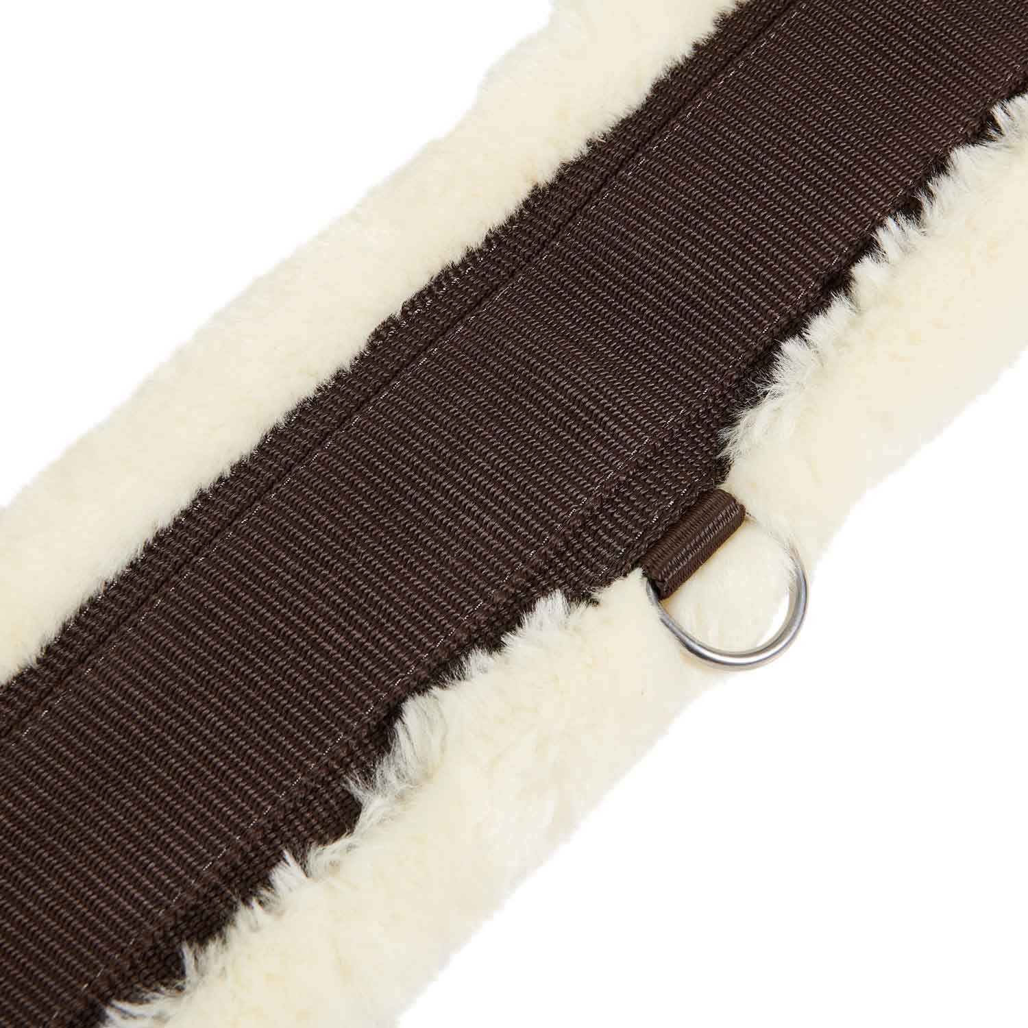 Jump girth in nylon with synthetic wool