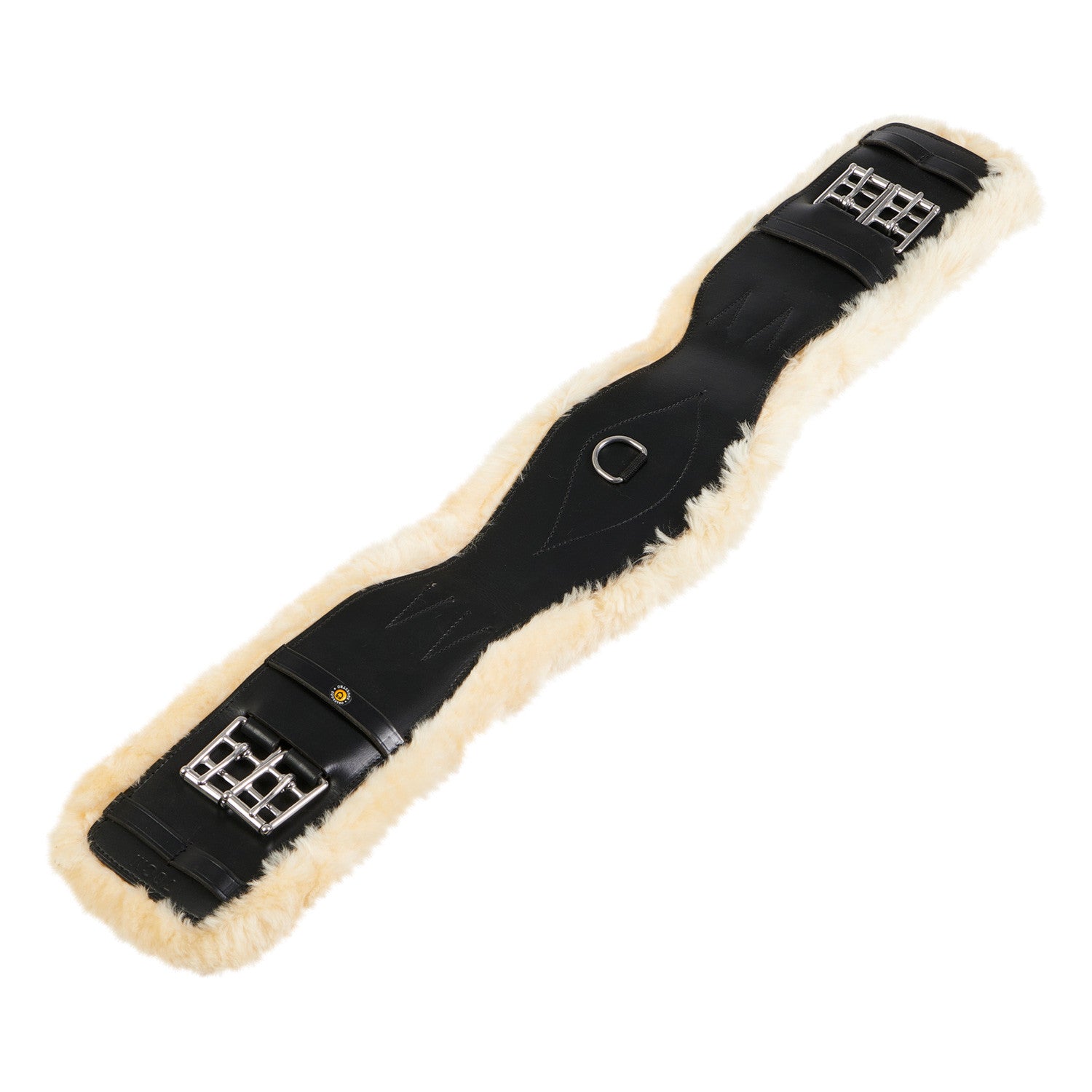 Dressage girth leather