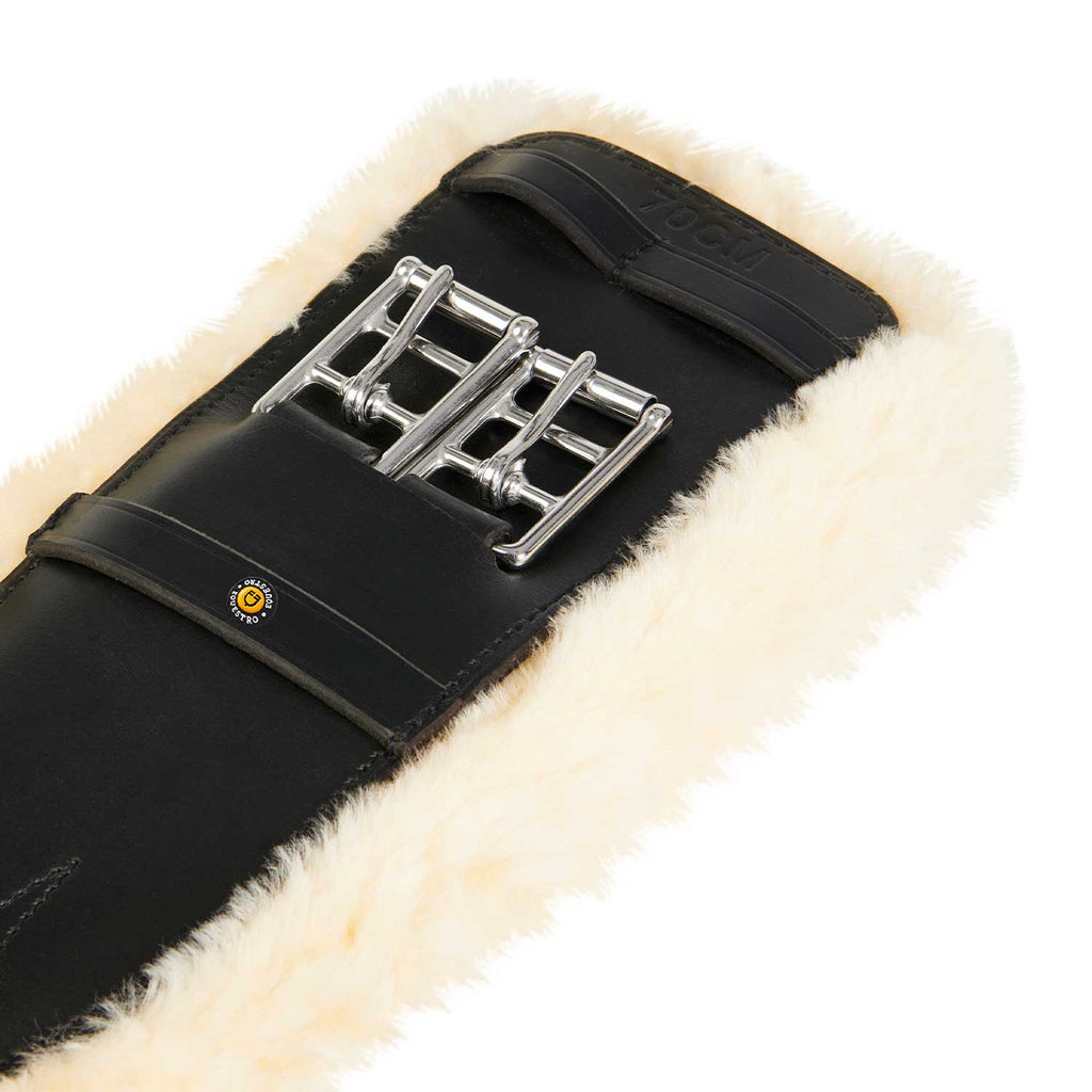 Dressage girth leather