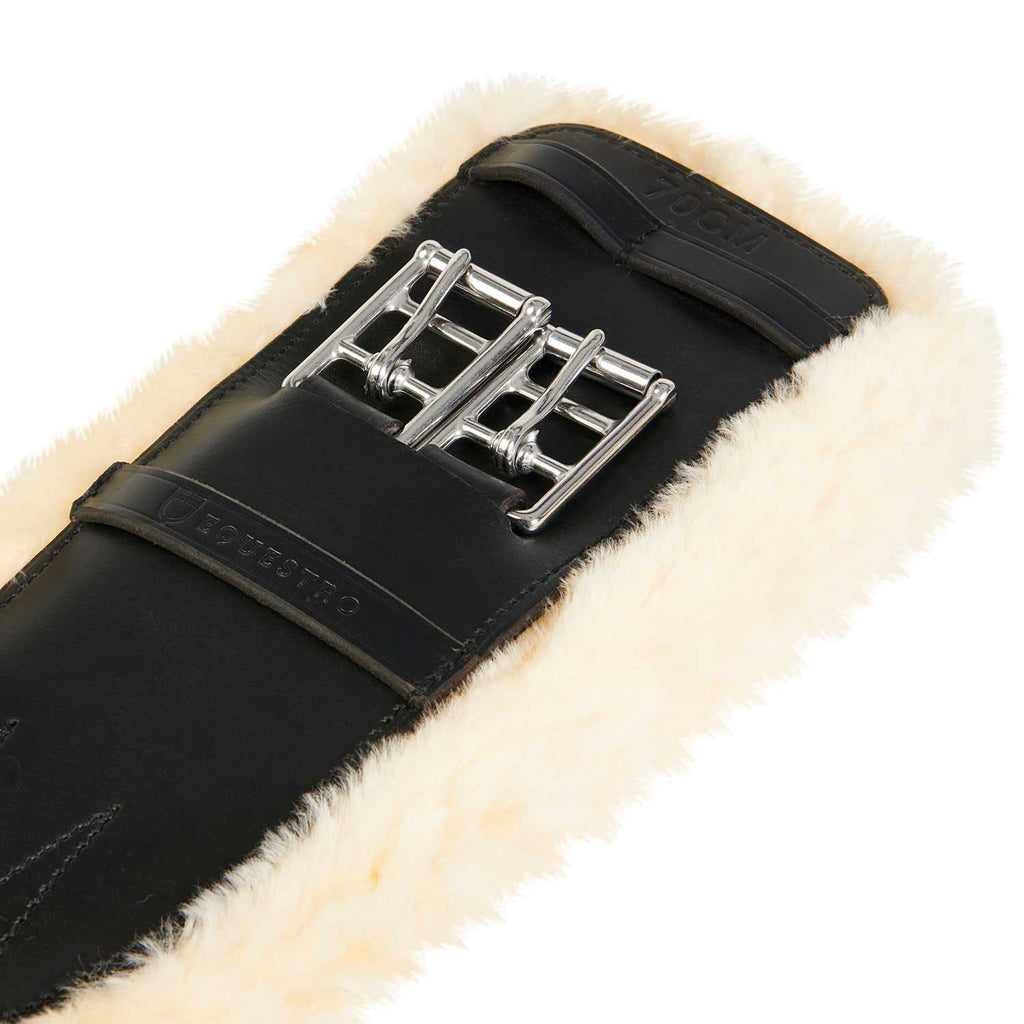 Dressage girth leather