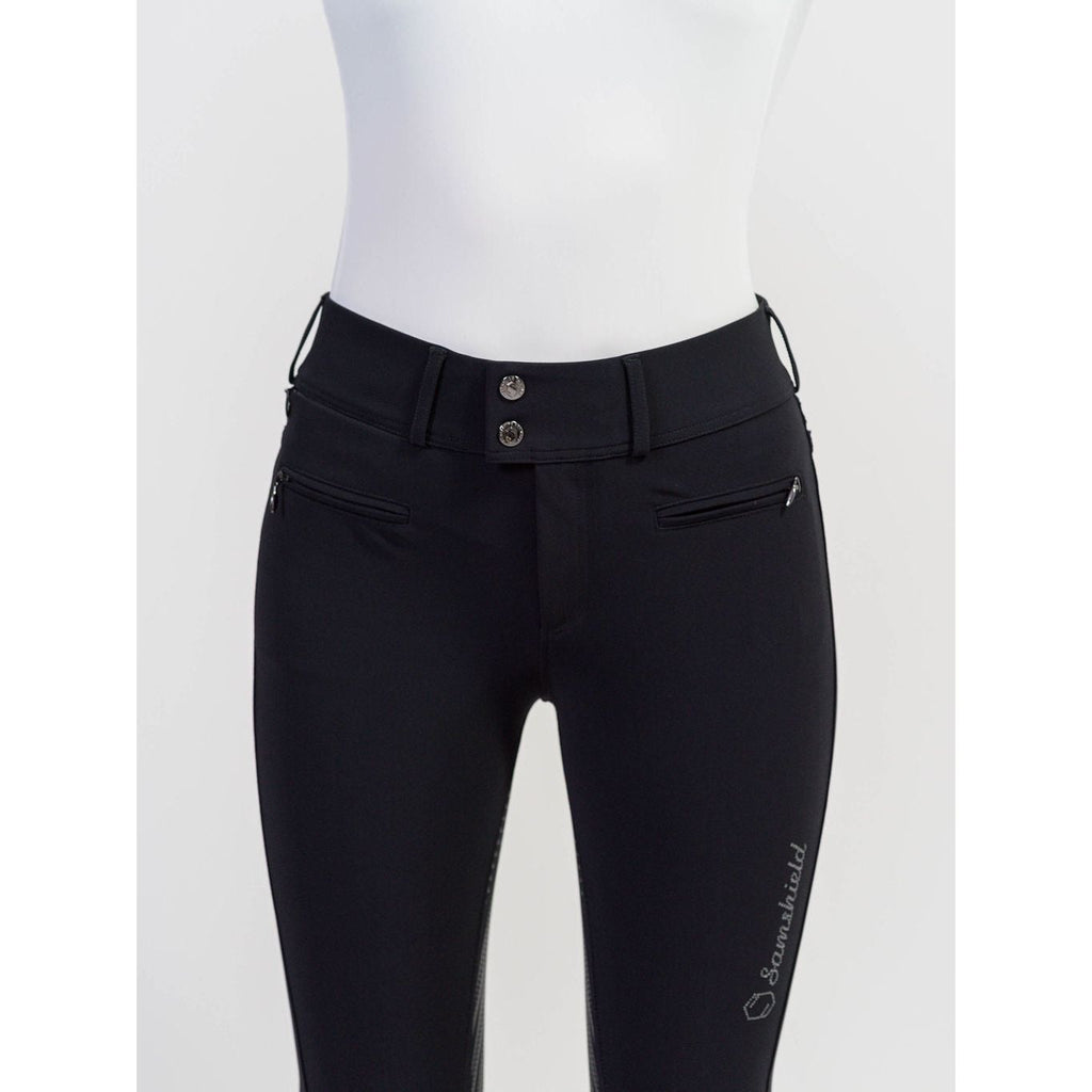 Samshield - Black -  Clara High Waist Full Seat Breech