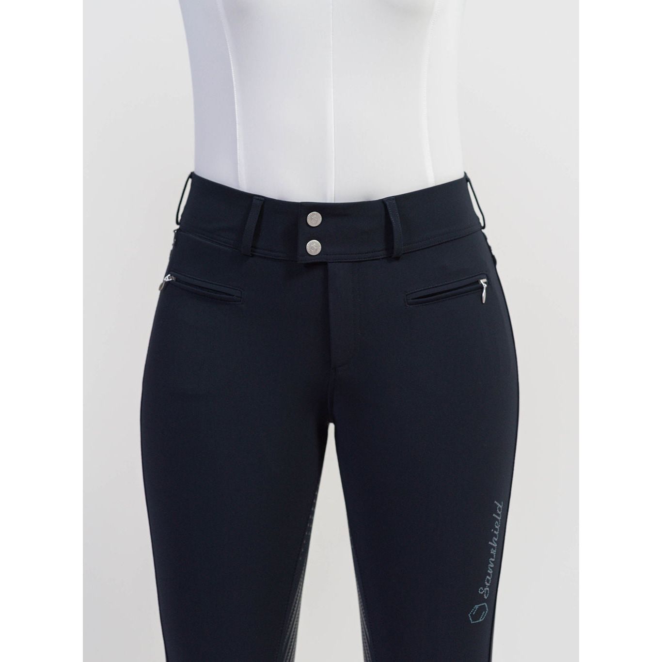 Samshield - Navy - Clara High Waist Full Seat Breech