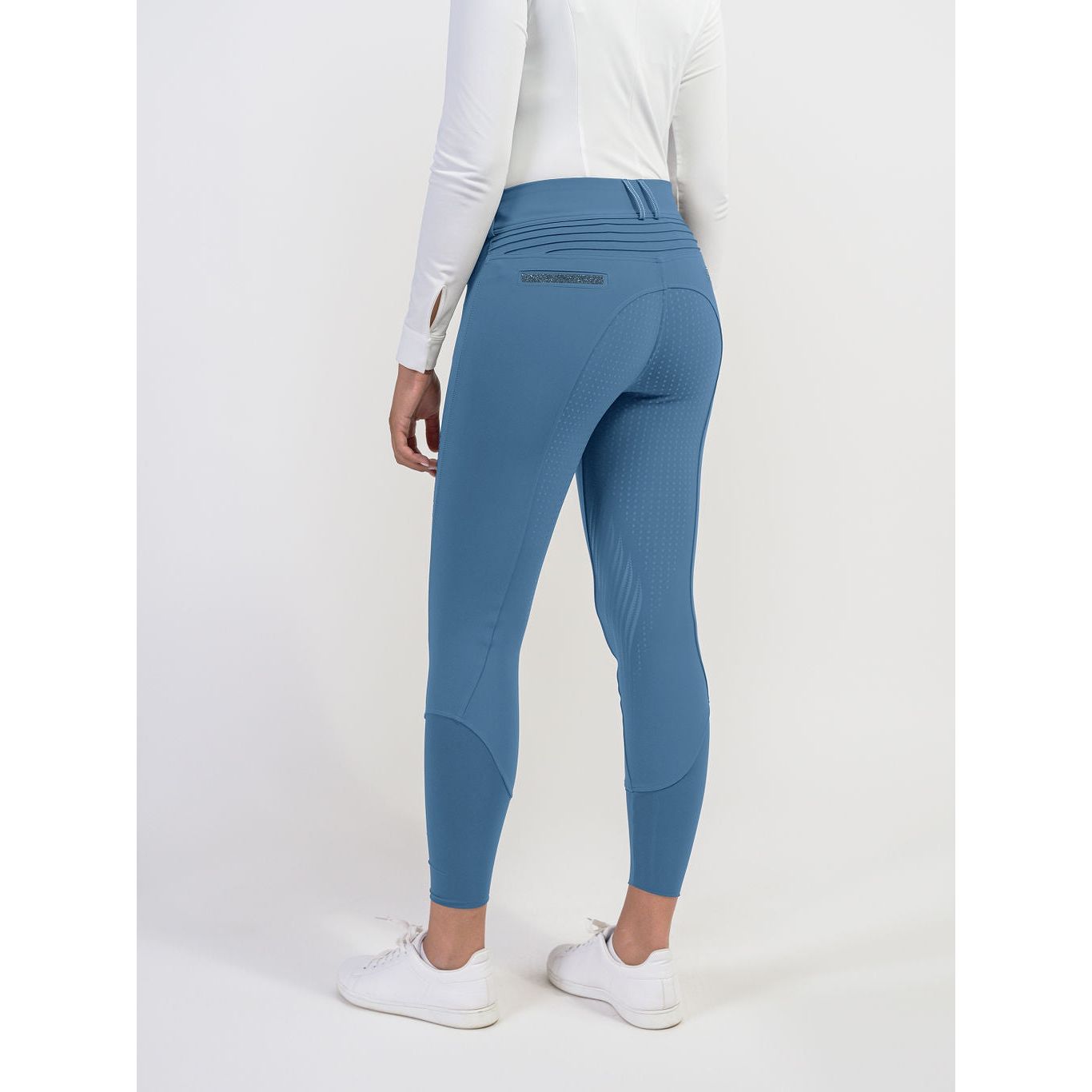 Samshield - Stone Blue - Clara High Waist Full Seat Breech