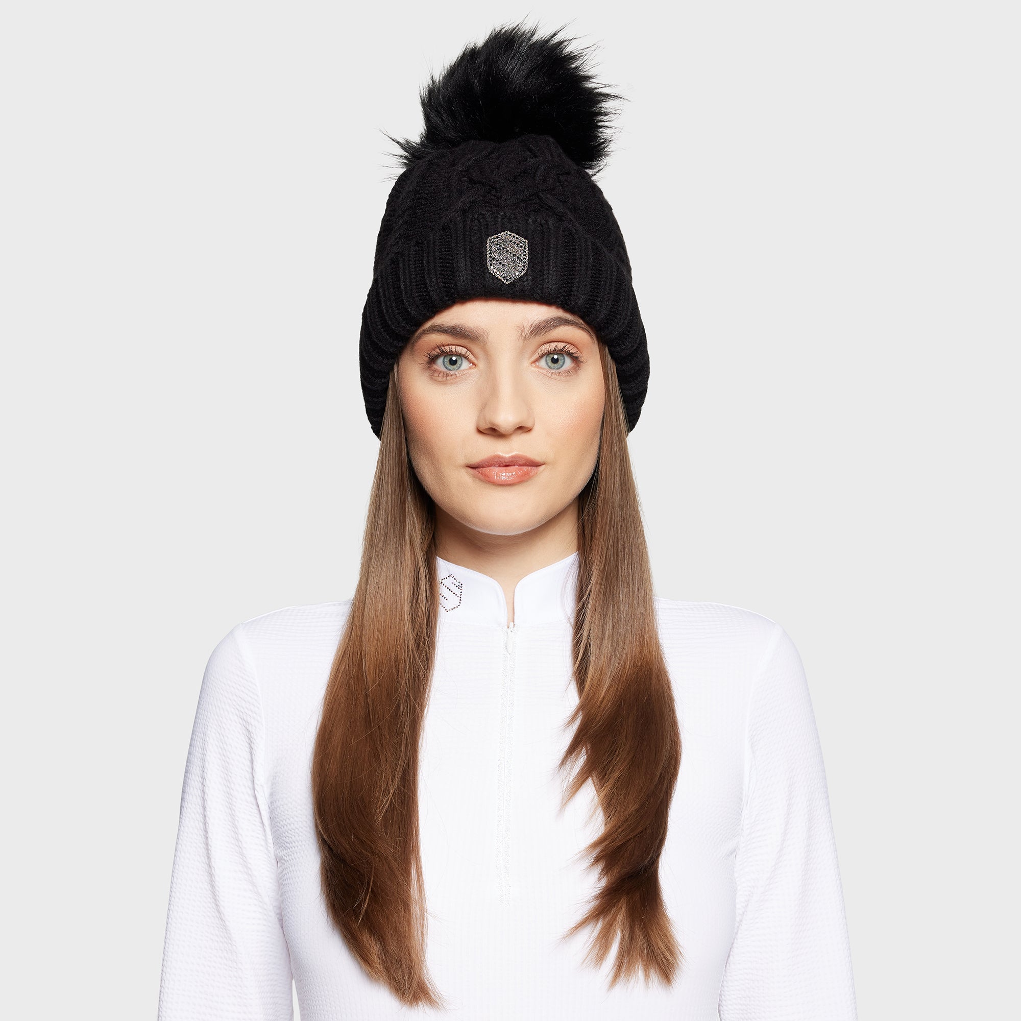 Samshield FW25 Nora Crystal Intarsia Beanie