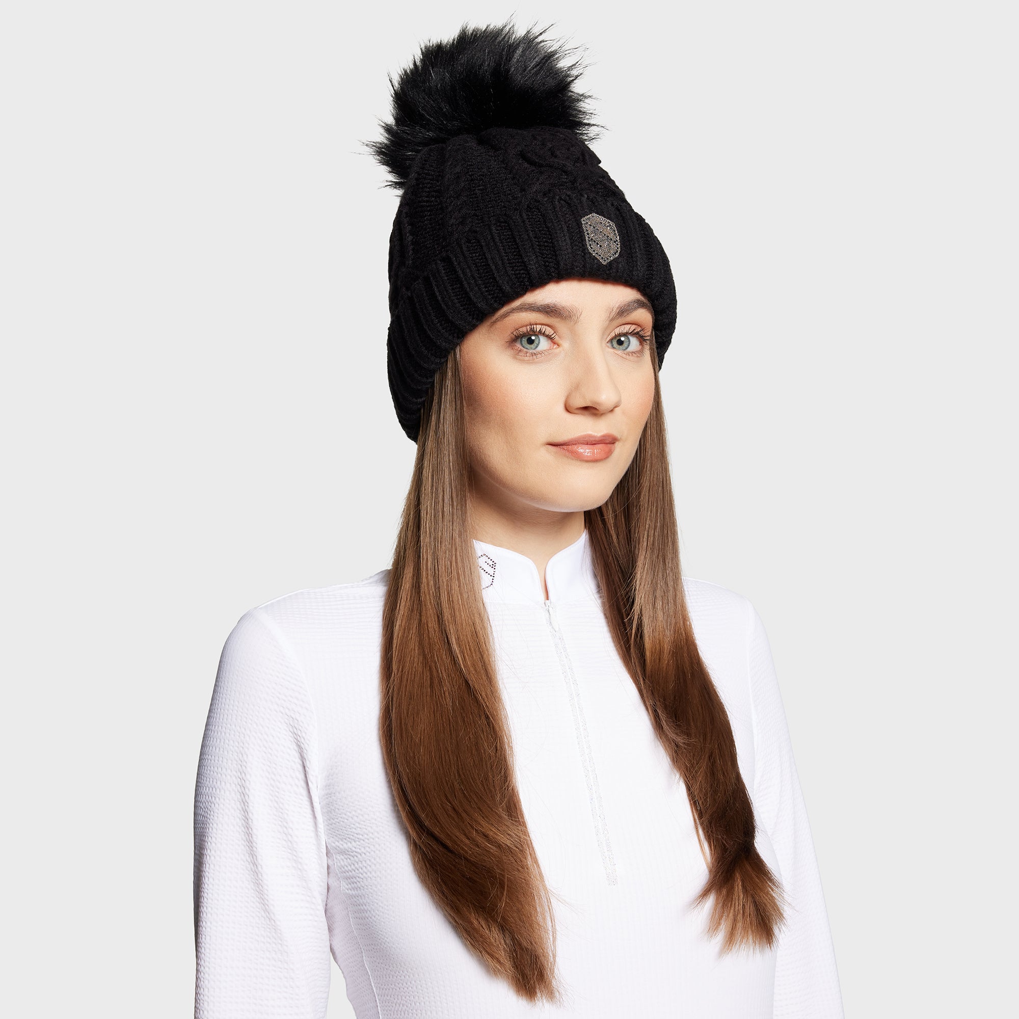 Samshield FW25 Nora Crystal Intarsia Beanie