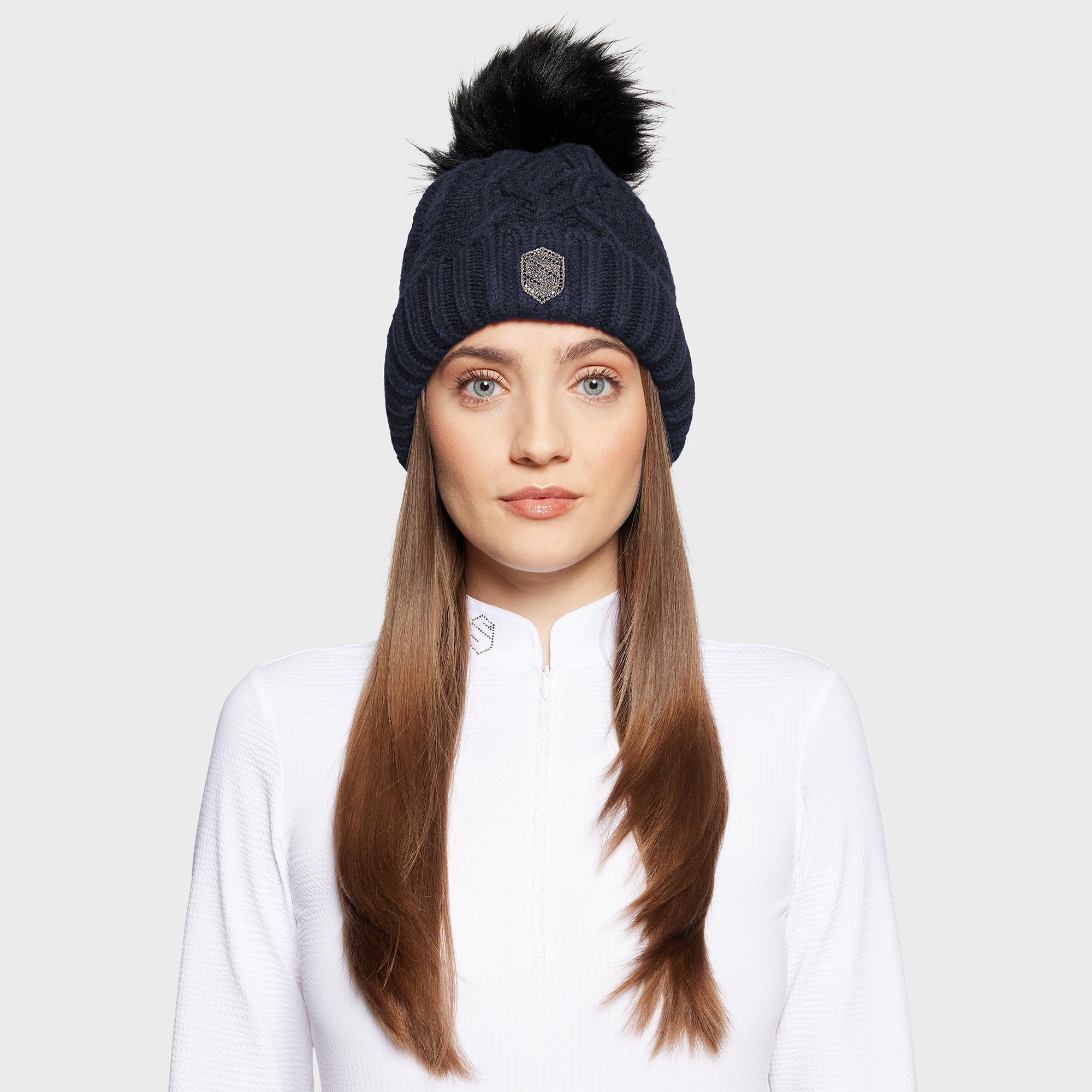 Samshield FW25 Nora Crystal Intarsia Beanie
