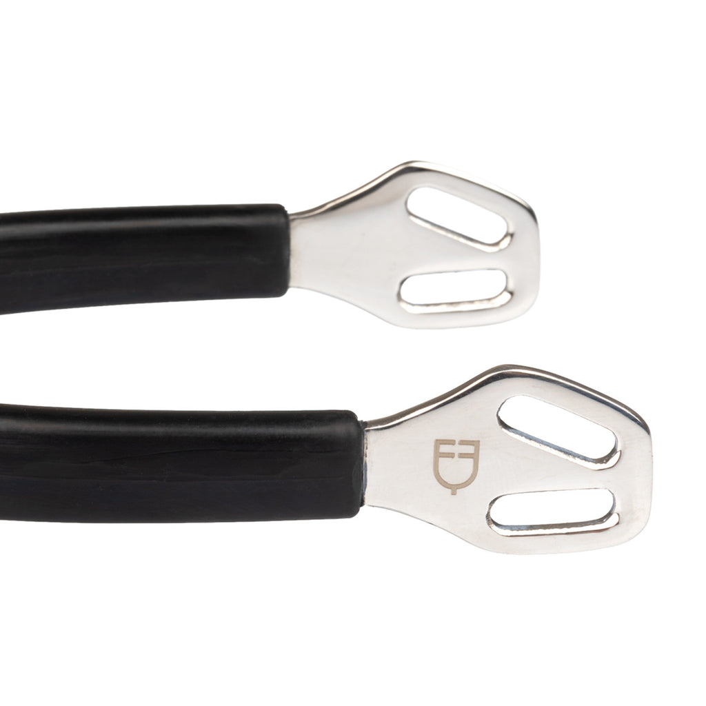 English rubber-coated ankle spurs