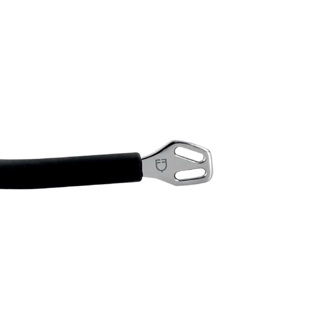 English rubber-coated drop spurs