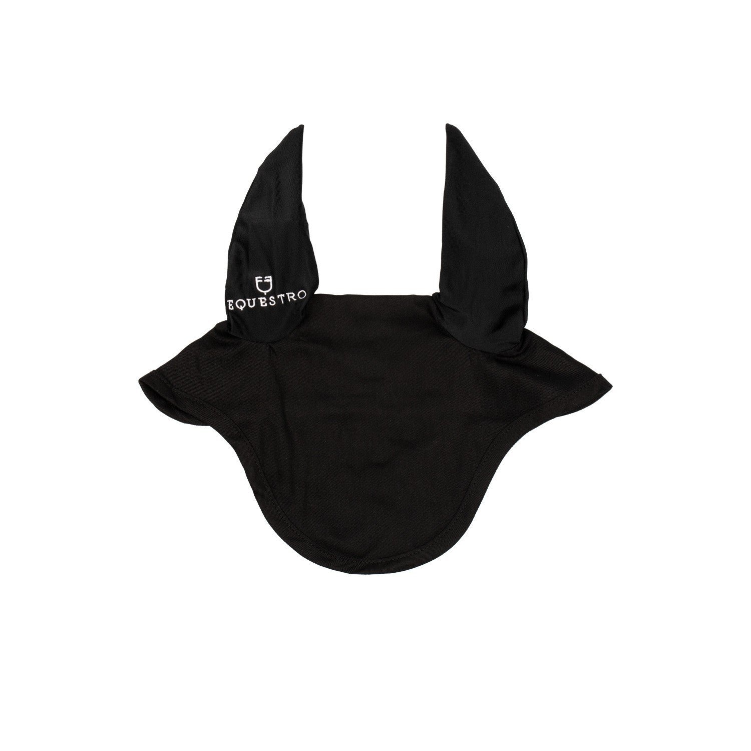 Cotton pony fly veil with elasticated ears