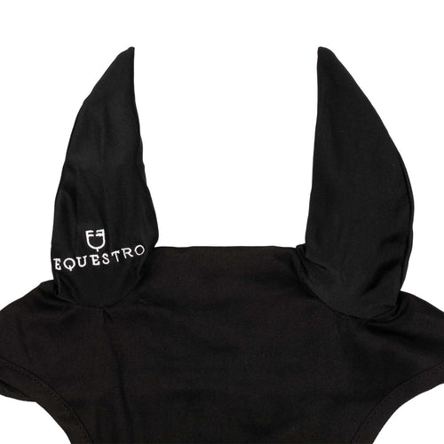 Equestro Cotton pony fly veil with elasticated ears