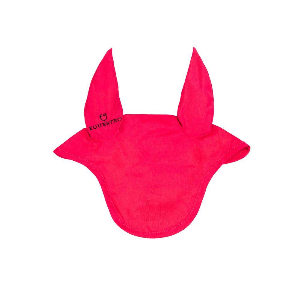 Cotton pony fly veil with elasticated ears