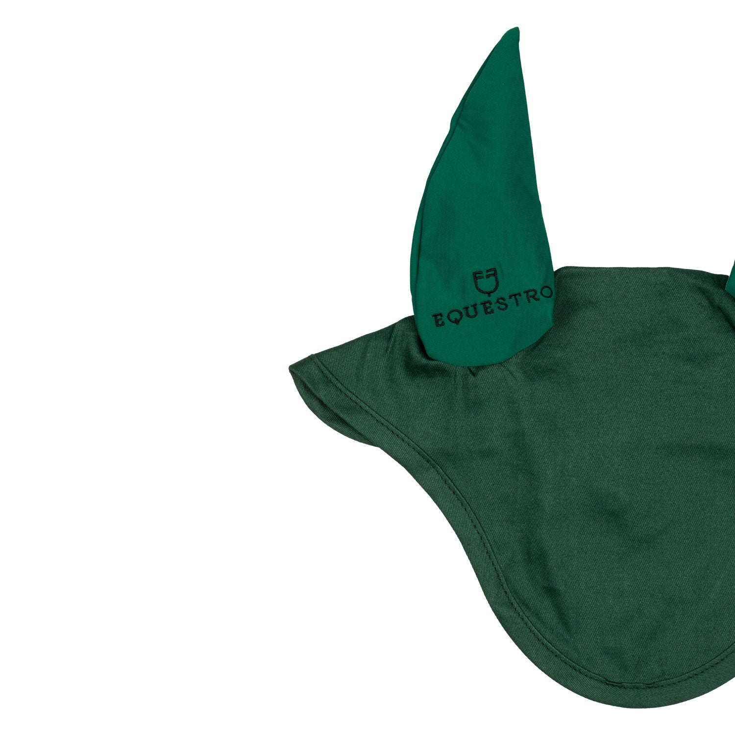 Cotton pony fly veil with elasticated ears