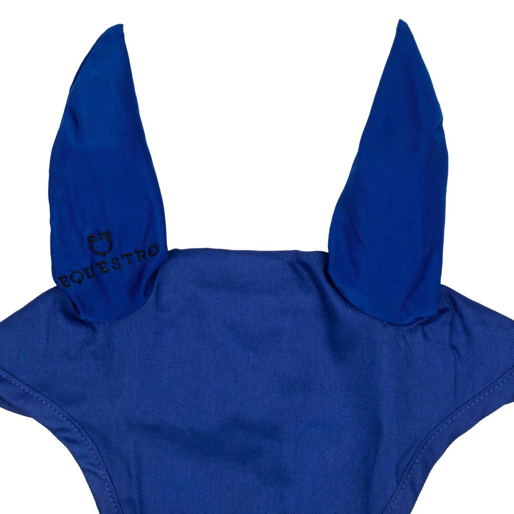 Cotton pony fly veil with elasticated ears
