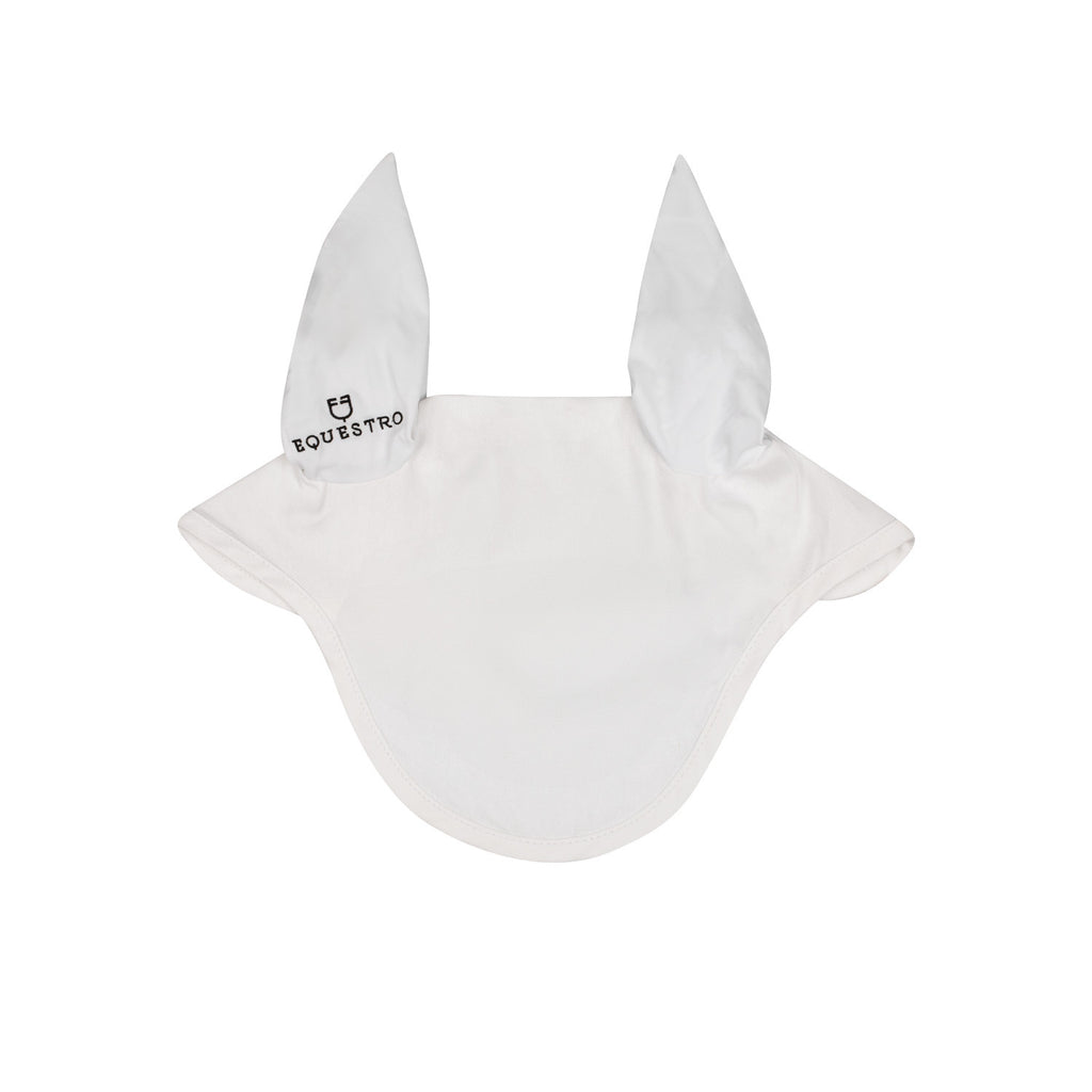 Cotton pony fly veil with elasticated ears