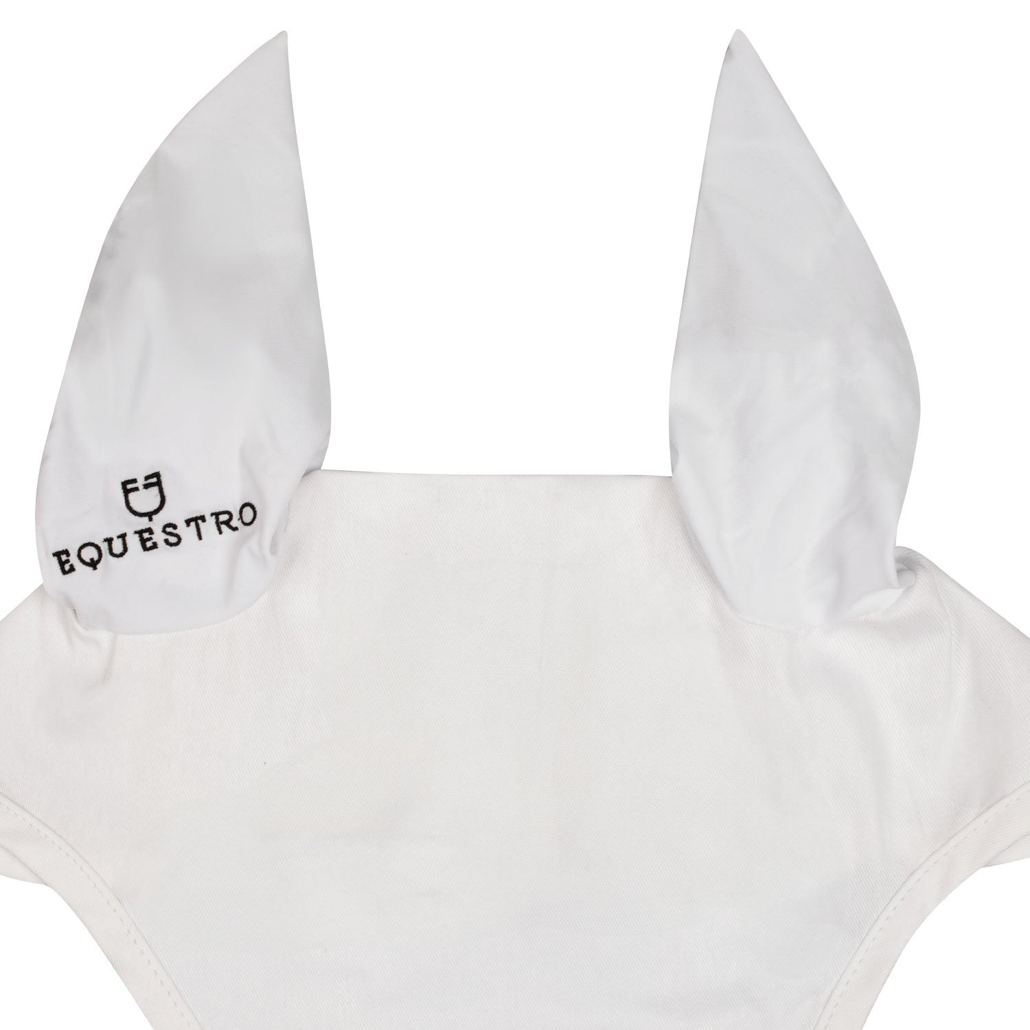 Cotton pony fly veil with elasticated ears