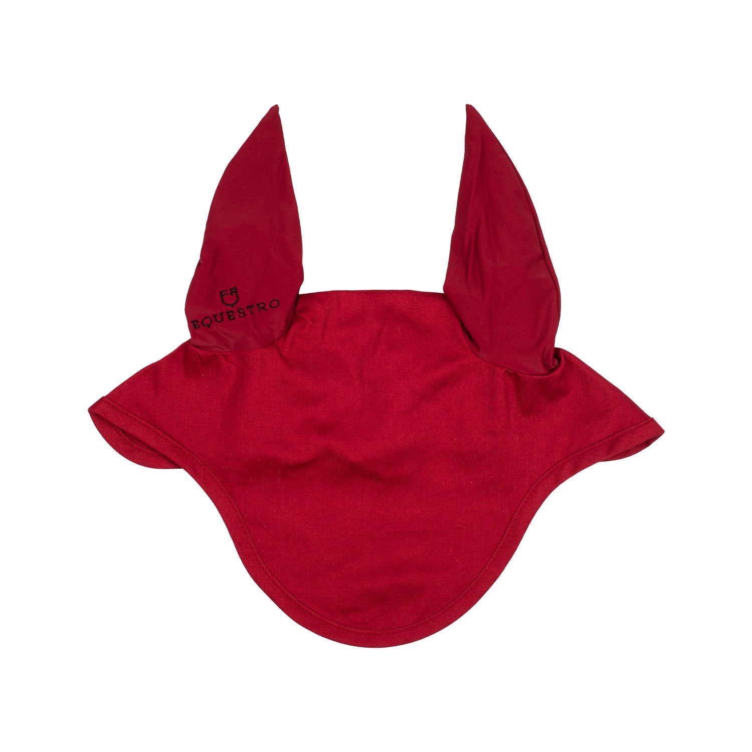 Equestro Cotton fly veil with elasticated ears