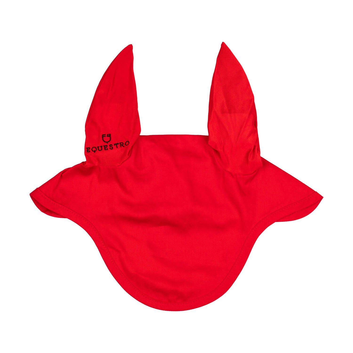 Equestro Cotton fly veil with elasticated ears