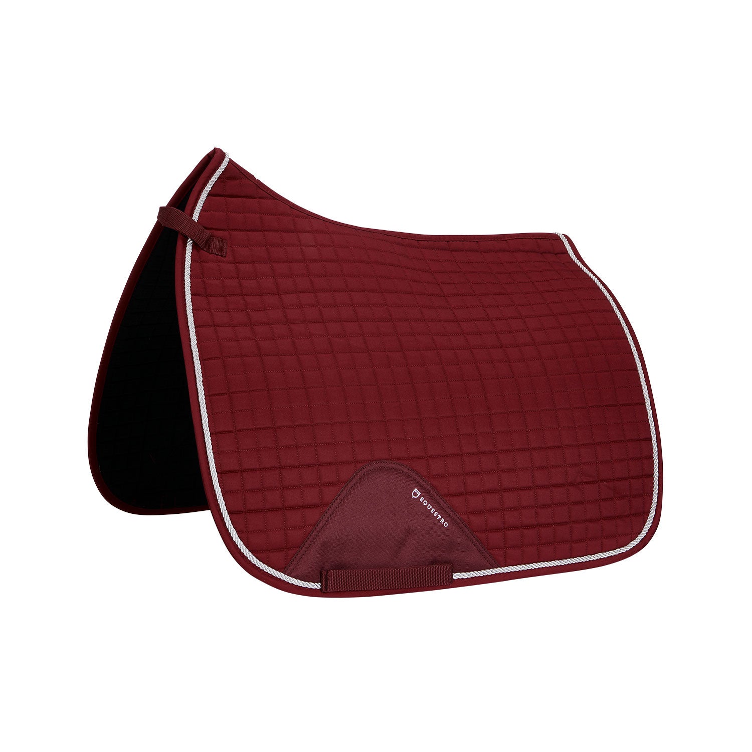 Equestro Dressage shaped cotton saddle pad, To be combined with SS00206A fly viel.