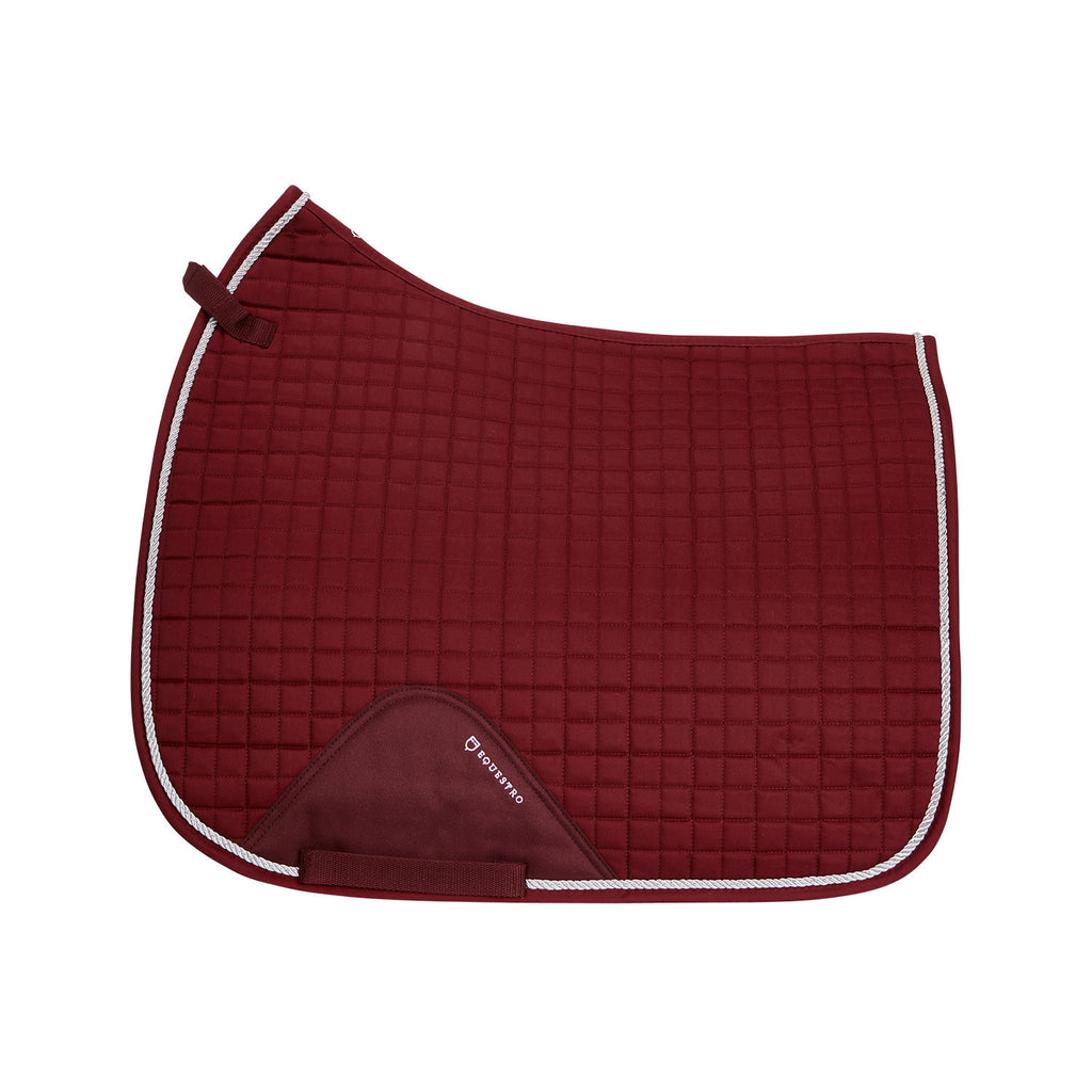 Dressage shaped cotton saddle pad, To be combined with SS00206A fly viel.