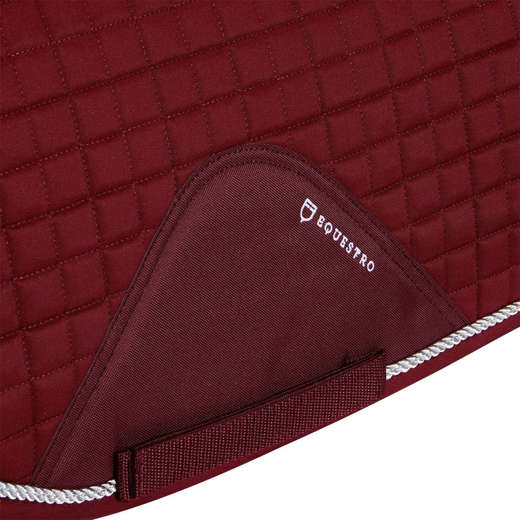 Dressage shaped cotton saddle pad, To be combined with SS00206A fly viel.