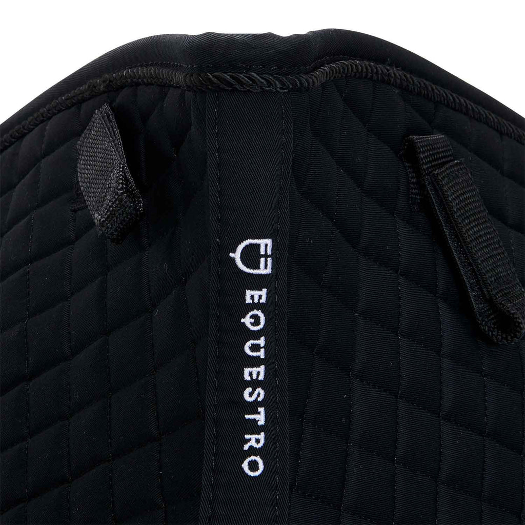 Dressage shaped cotton saddle pad, To be combined with SS00206A fly viel.