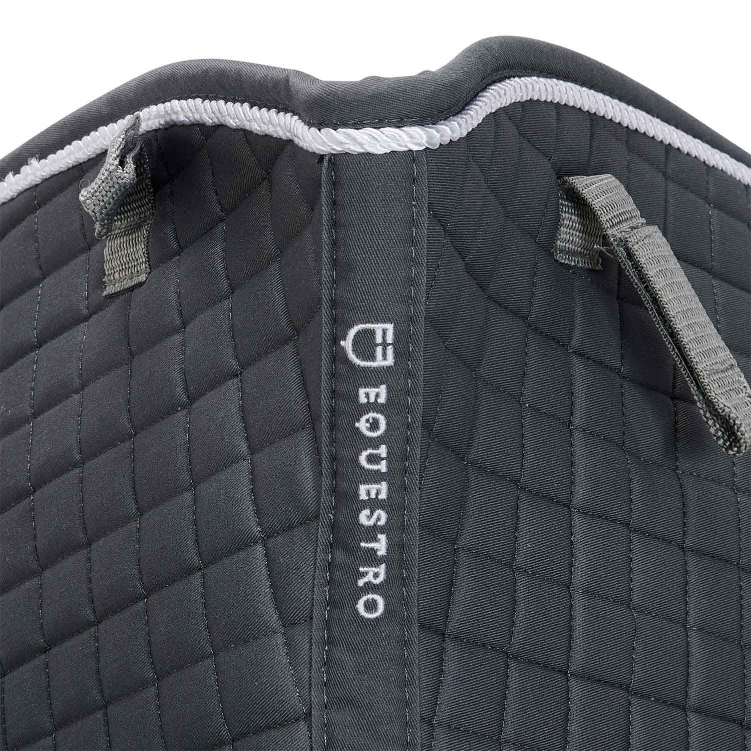 Dressage shaped cotton saddle pad, To be combined with SS00206A fly viel.