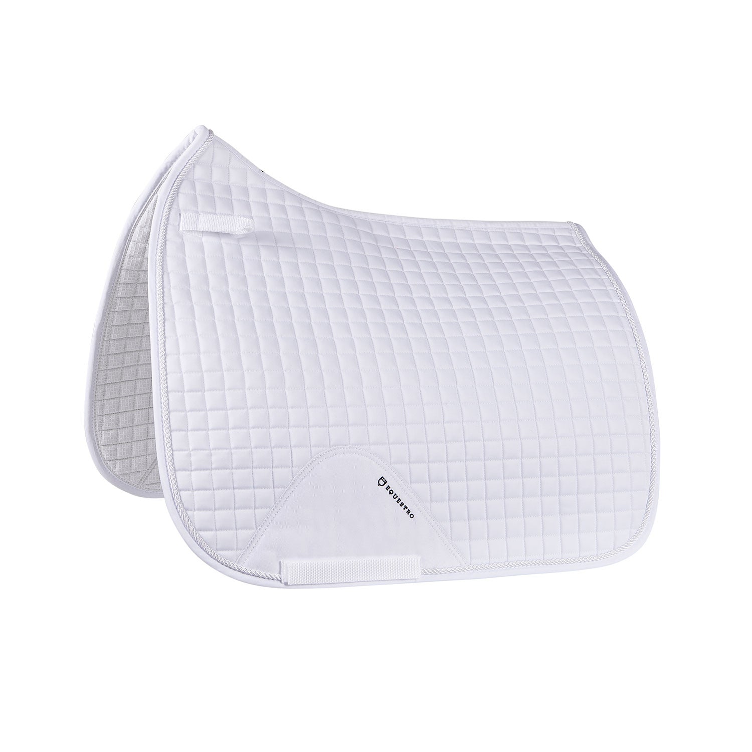Equestro Dressage shaped cotton saddle pad, To be combined with SS00206A fly viel.