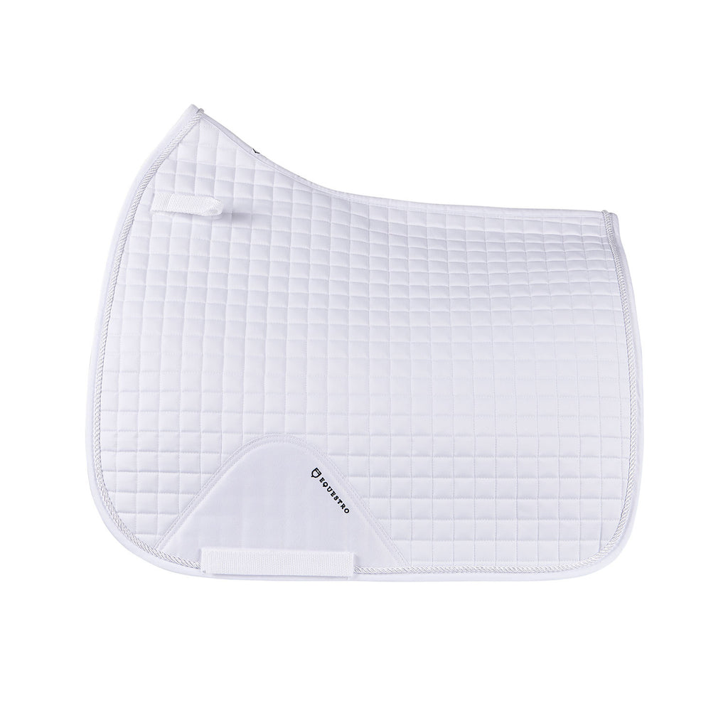 Dressage shaped cotton saddle pad, To be combined with SS00206A fly viel.