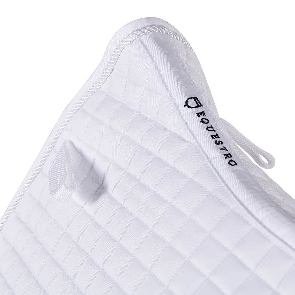 Dressage shaped cotton saddle pad, To be combined with SS00206A fly viel.