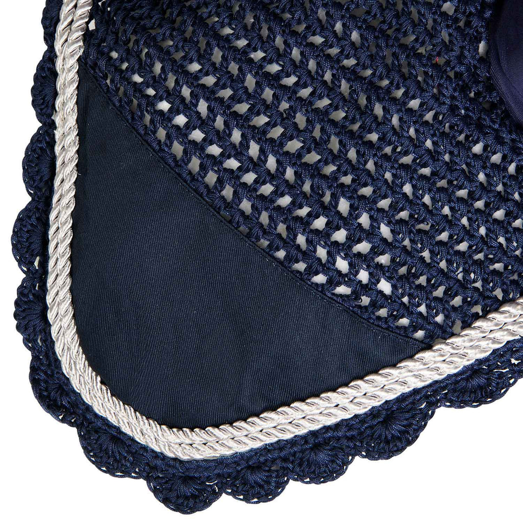 Knitted fly veil with cordura fabric
