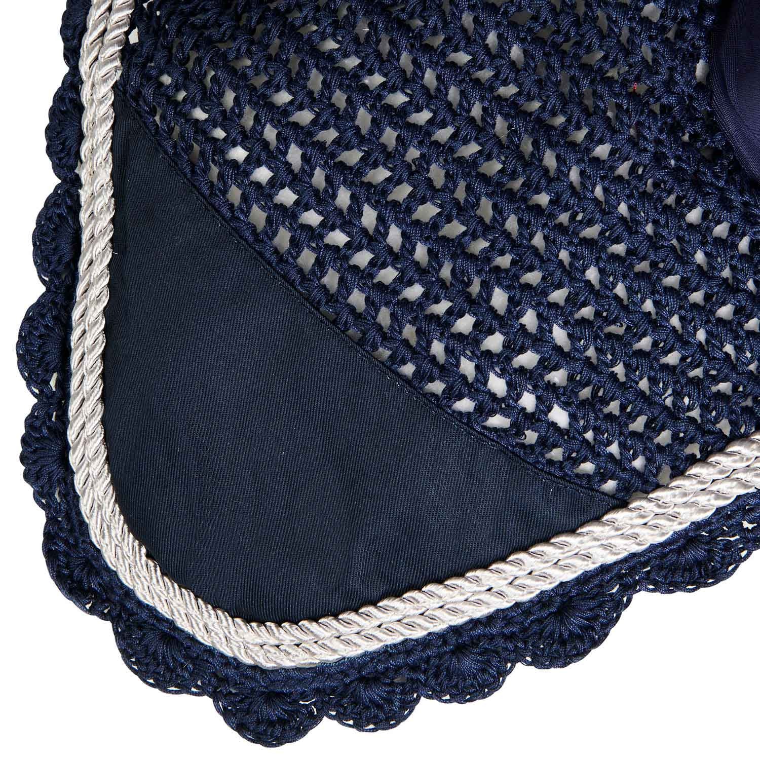 Knitted fly veil with cordura fabric