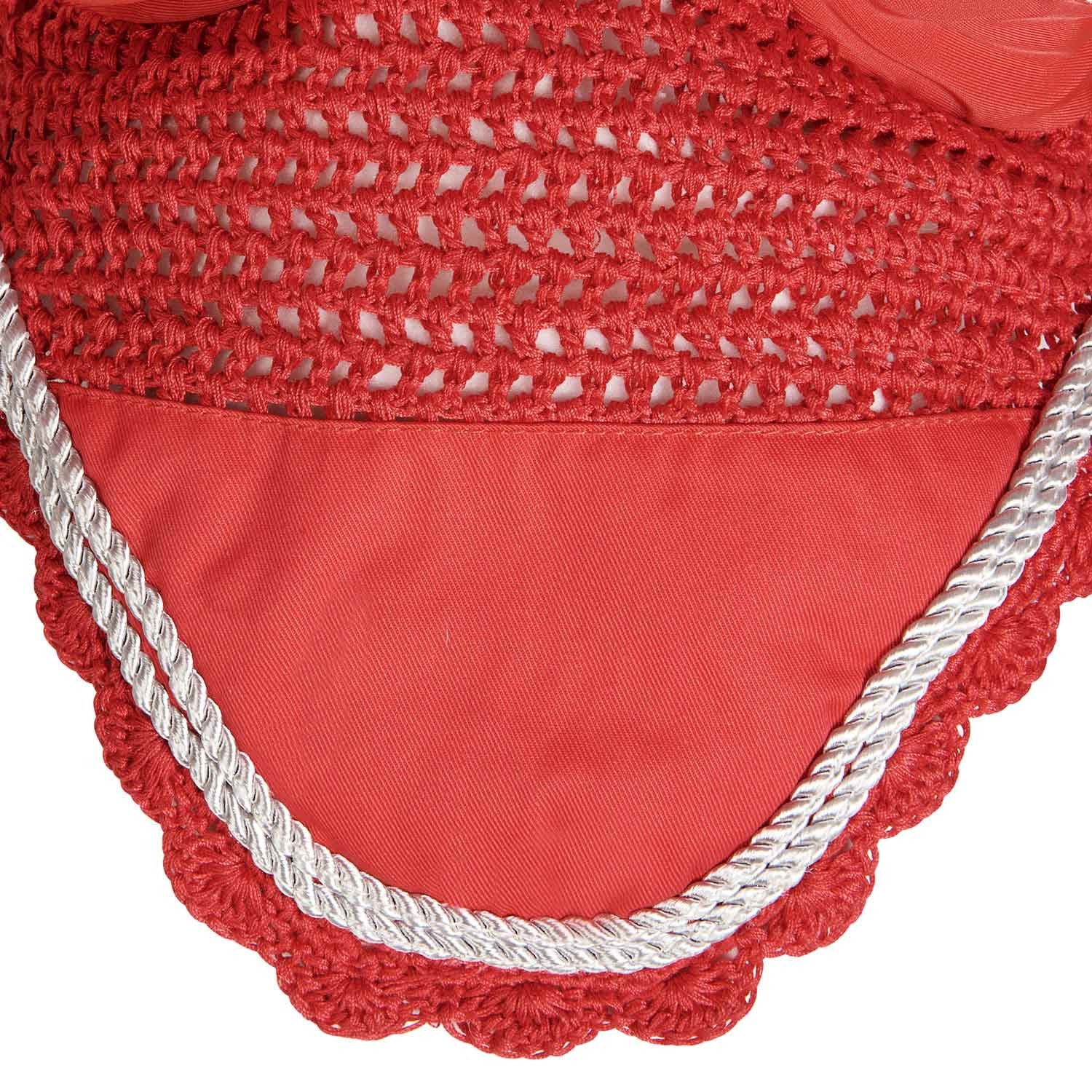 Knitted fly veil with cordura fabric