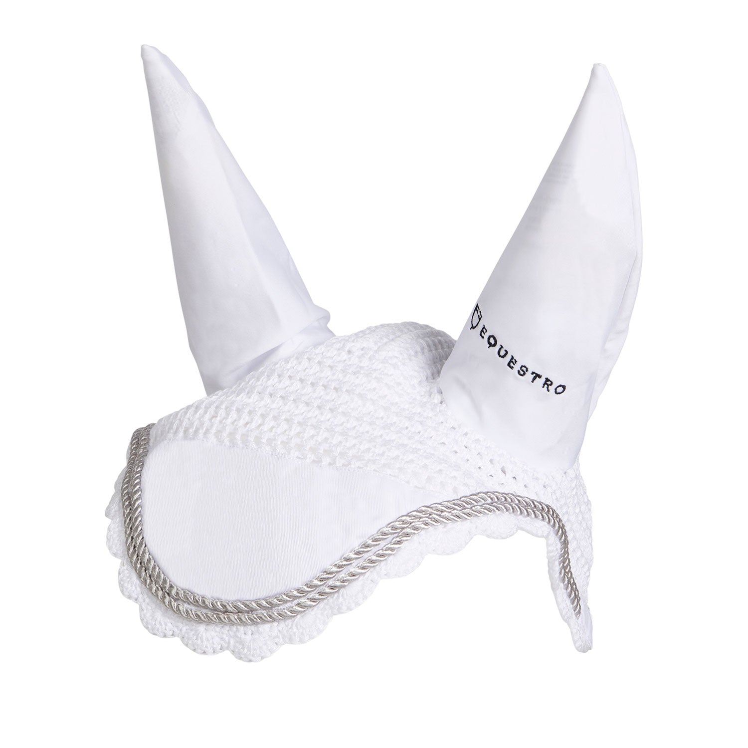 Equestro Knitted fly veil with cordura fabric