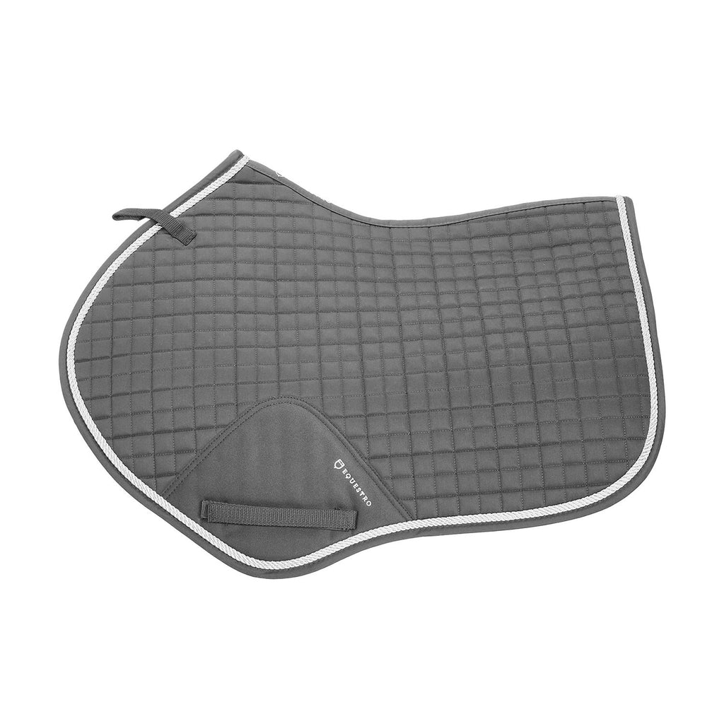 Shaped jumping saddle pad in cotton