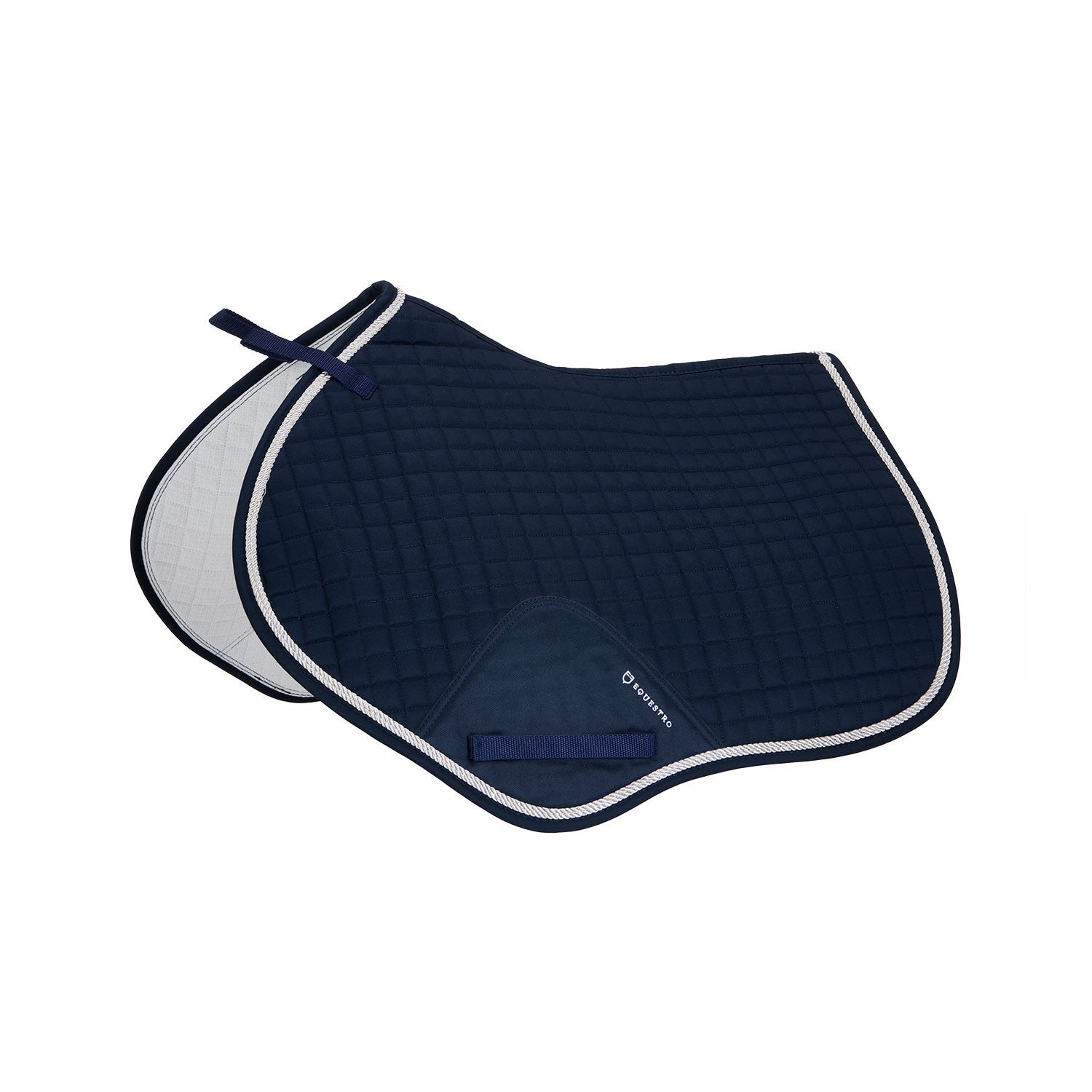 Equestro Shaped jumping saddle pad in cotton