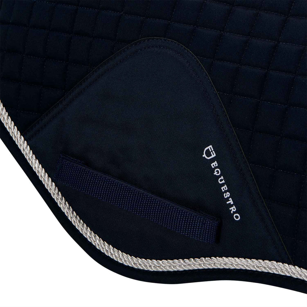 Shaped jumping saddle pad in cotton