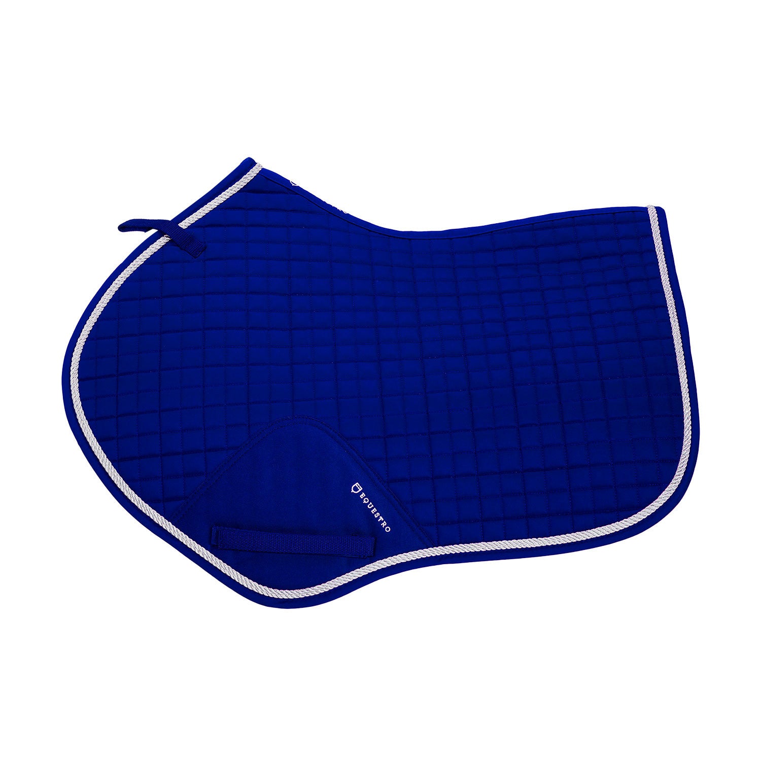 Shaped jumping saddle pad in cotton