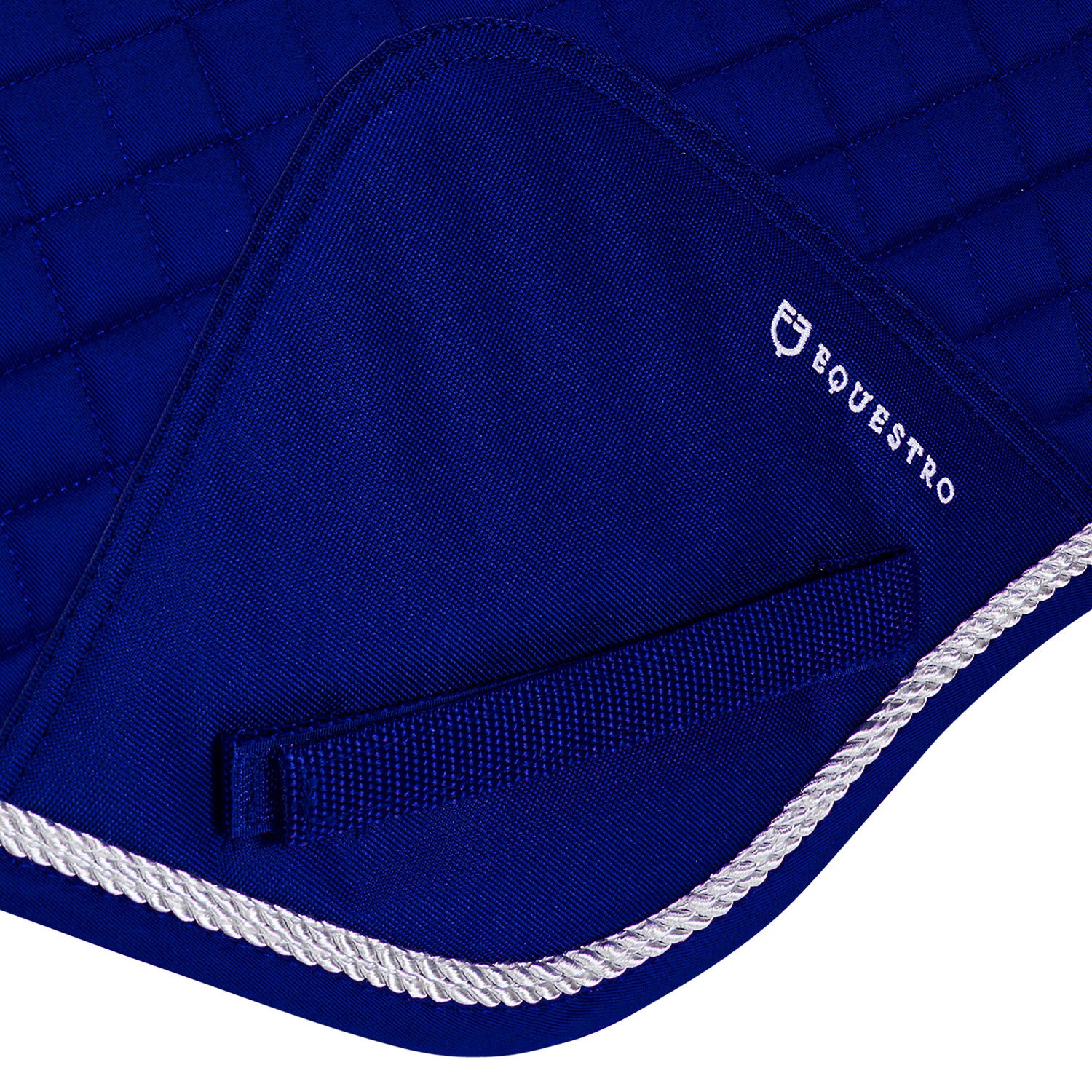 Shaped jumping saddle pad in cotton